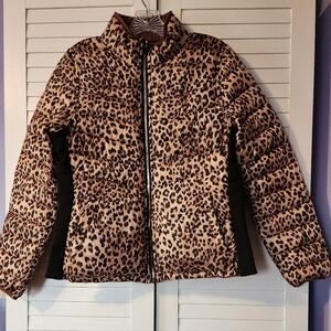 Women's Brown Puffer Jacket